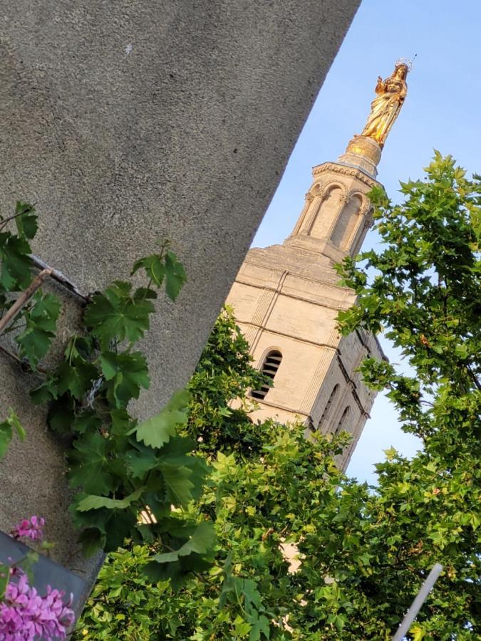 Un Nid Sur Les Toits Face Au Palais Des Papes Daire Avinyon Dış mekan fotoğraf